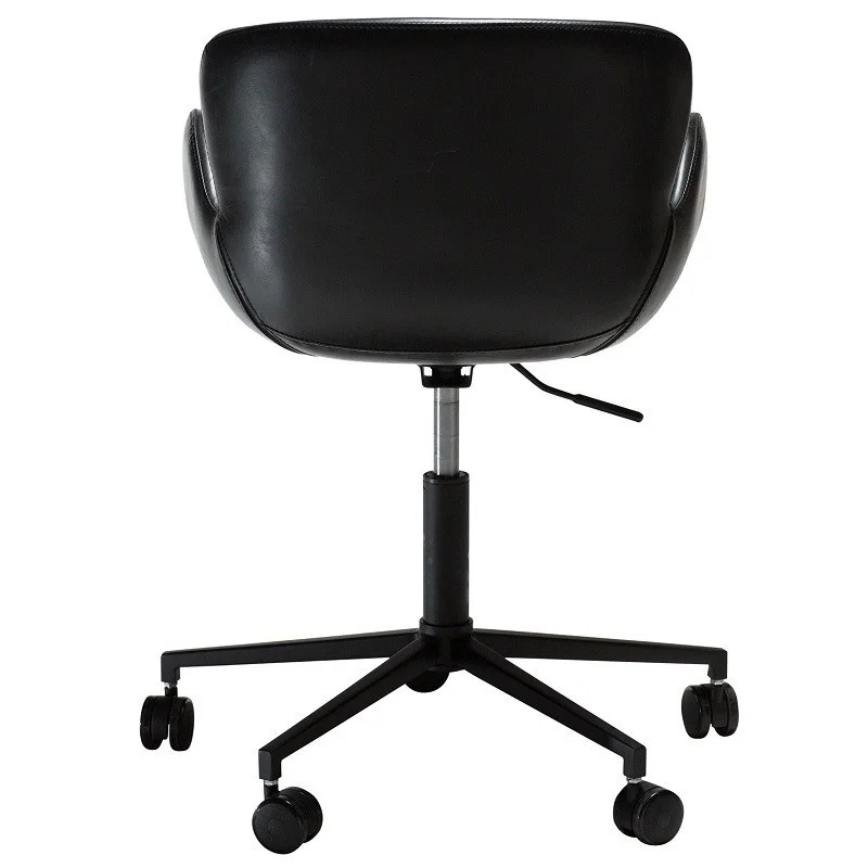 Gaia kontorstol sort kunstlæder 4