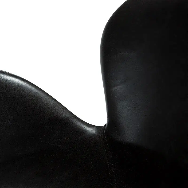 Gaia kontorstol sort kunstlæder 6