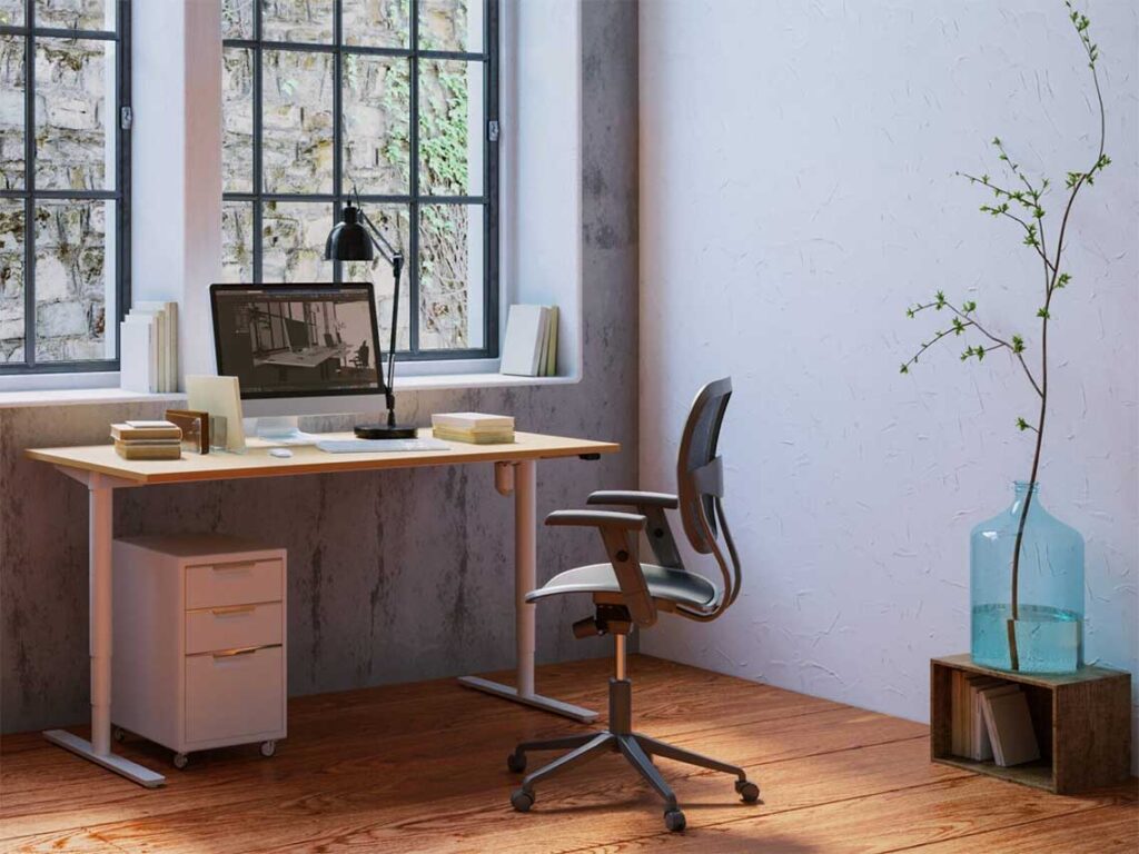 ergonomisk arbejdsstol i hjemmet